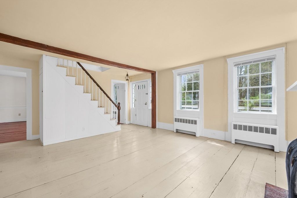 Empty room, Interior, Wood Texture Flooring