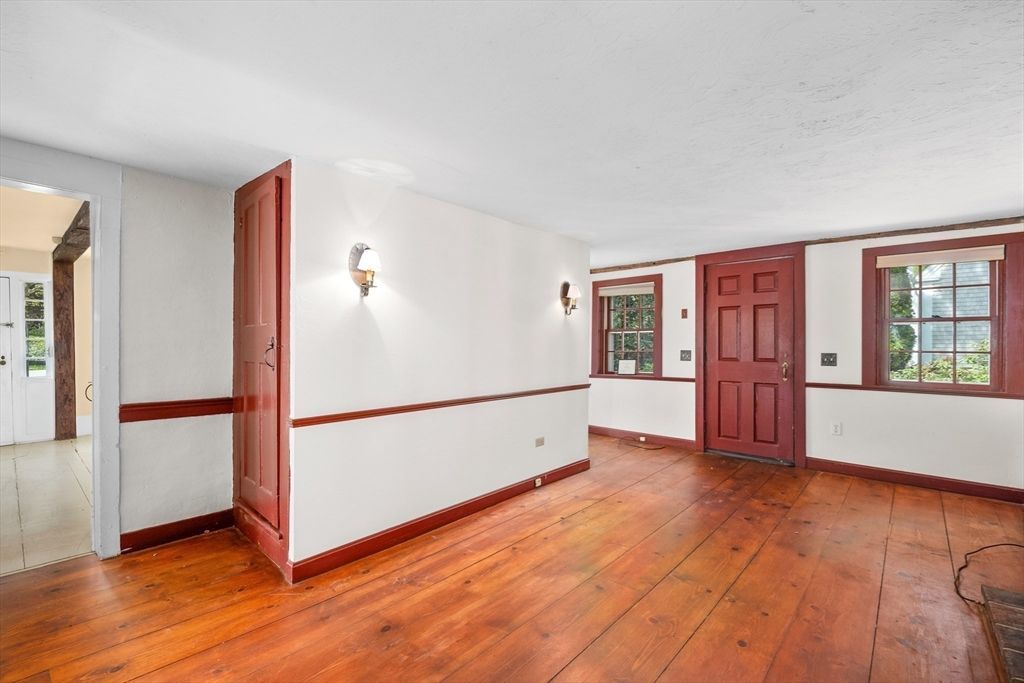 Empty room, Interior, Wood Texture Flooring