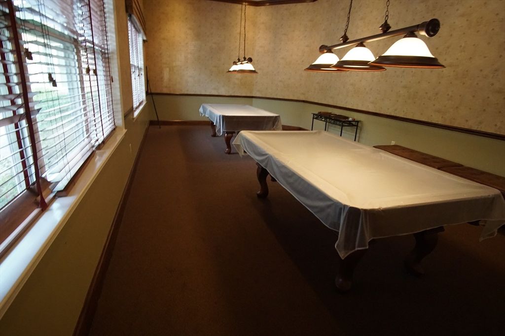Billiard Table, Game Room, Interior, Pendant Lights