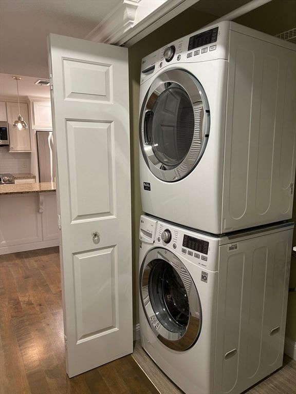 Interior, Utility Closets, Washer, Wood Texture Flooring