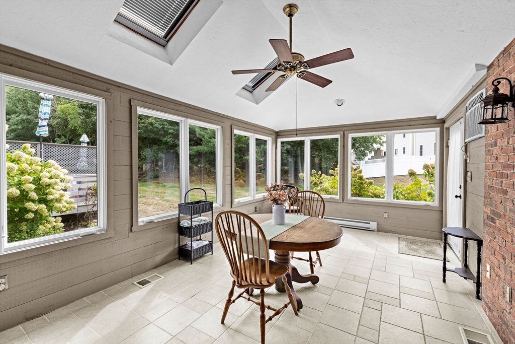 Dining room, Interior, Stone Walls, Sun Room