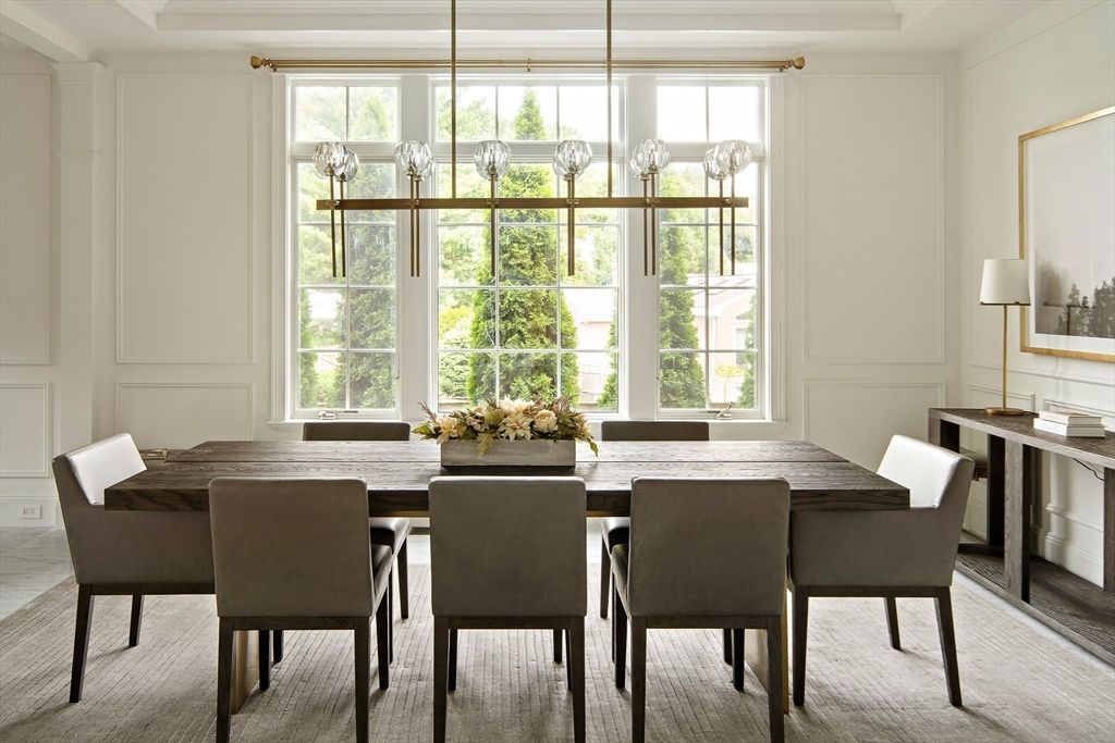 Dining room, Interior, Pendant Lights
