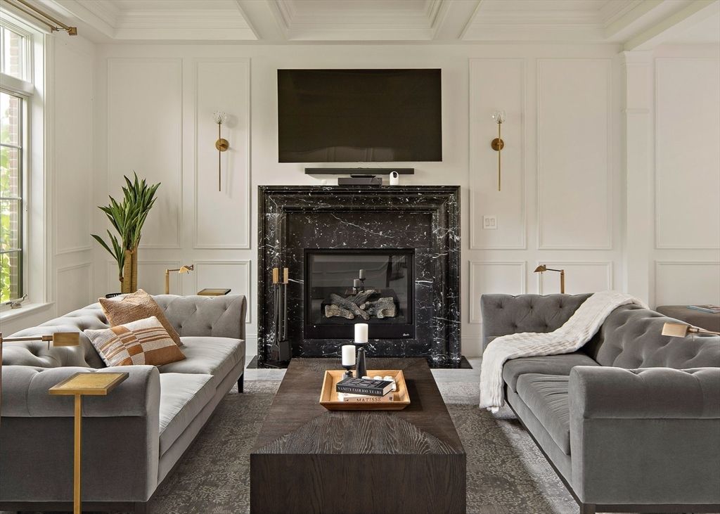 Fireplace, Interior, Living room