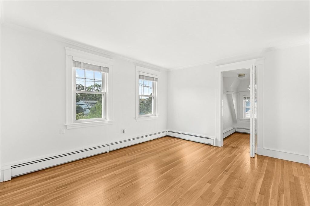Empty room, Interior, Wood Texture Flooring