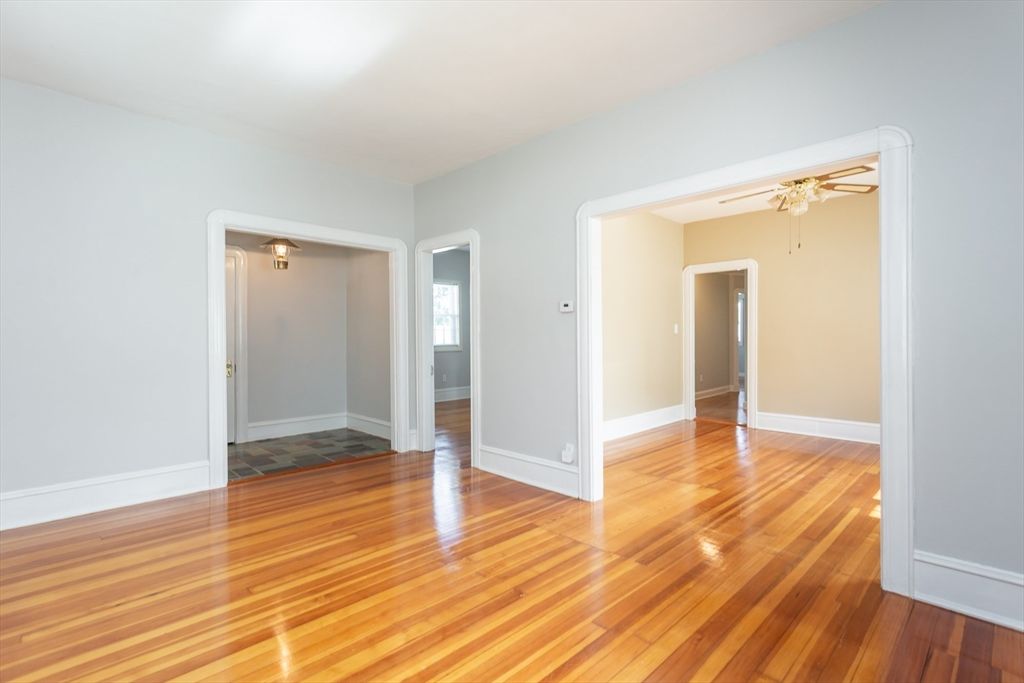 Empty room, Interior, Wood Texture Flooring