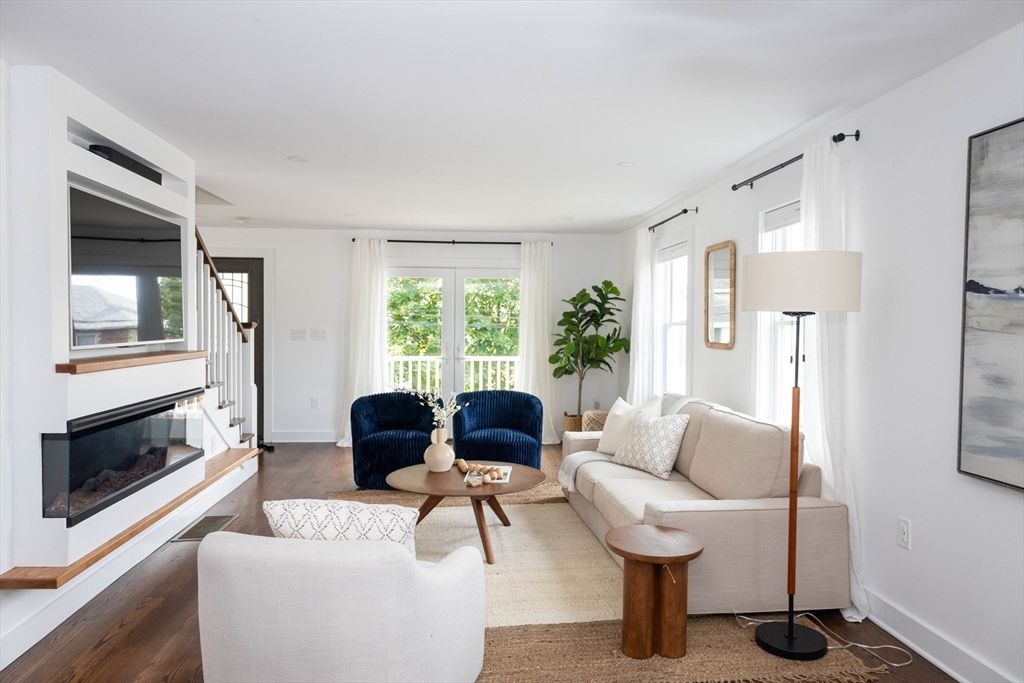 Fireplace, Interior, Living room, Wood Texture Flooring