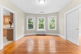 Empty room, Interior, Kitchen, Wood Texture Flooring