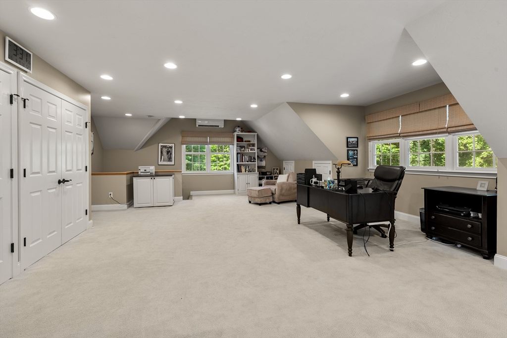 Home Office, Interior, Recessed Lighting