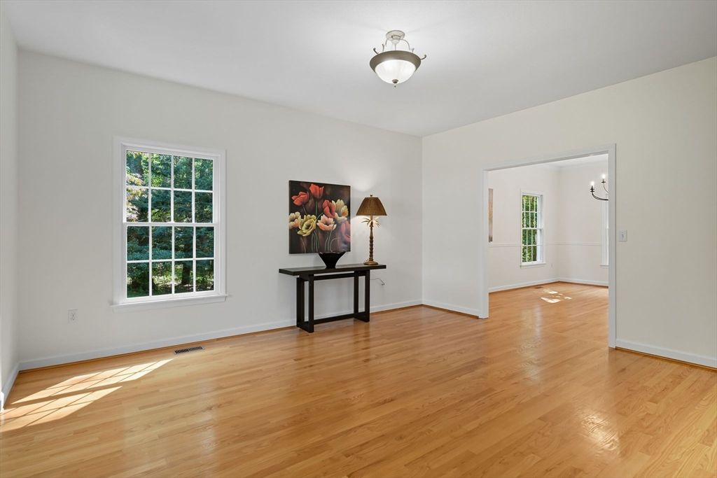 Empty room, Interior, Wood Texture Flooring