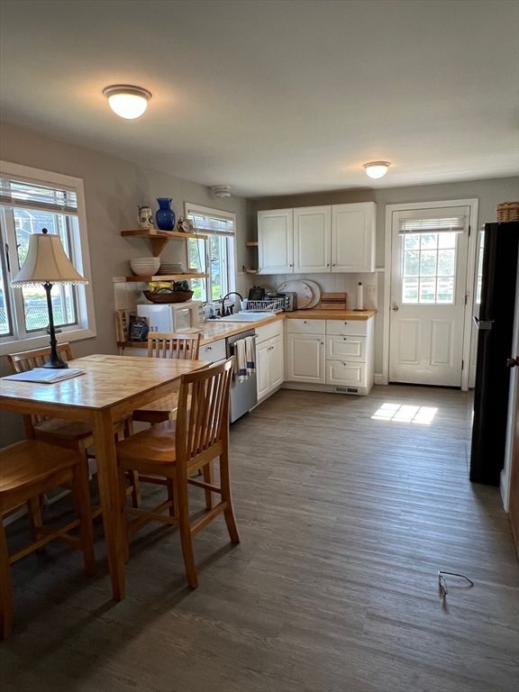 Dining room, Interior, Kitchen, Wood Texture Flooring