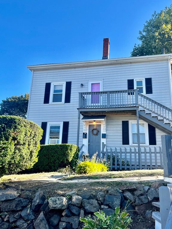 Backyard, Exterior, Facade, American Foursquare