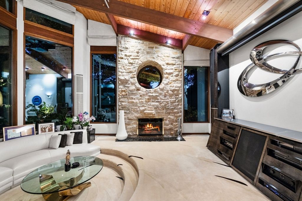 Fireplace, Interior, Living room, Stone Walls, Wooden Beams, Wooden Ceilings