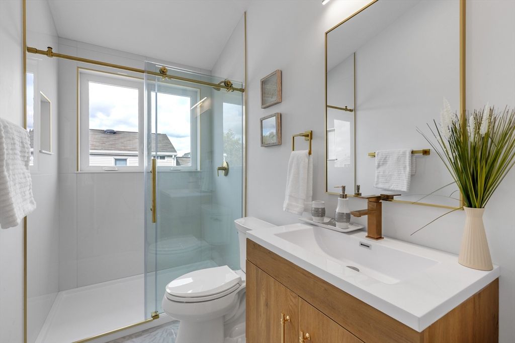 Bathroom, Glass Shower, Interior