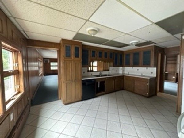 Interior, Kitchen, Wooden Walls