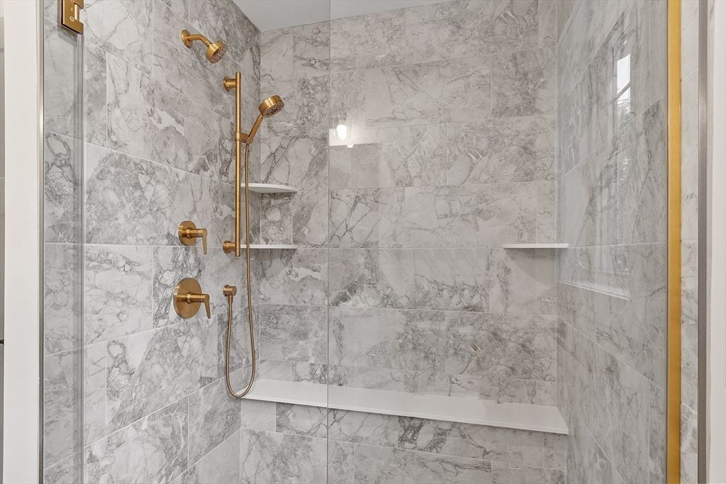 Bathroom, Interior, Marble Walls