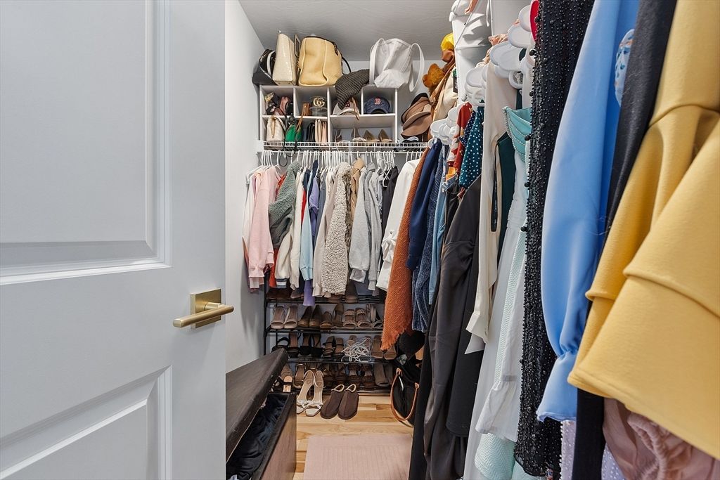 Interior, Walk-in Closets, Wood Texture Flooring