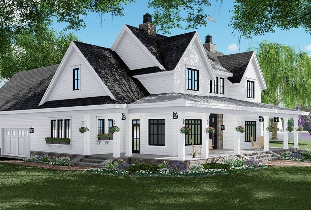 Exterior, Facade, Farmhouse