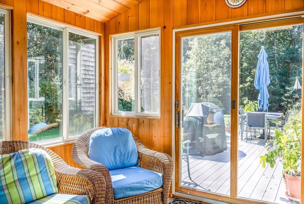Interior, Sun Room, Wooden Ceilings, Wooden Walls