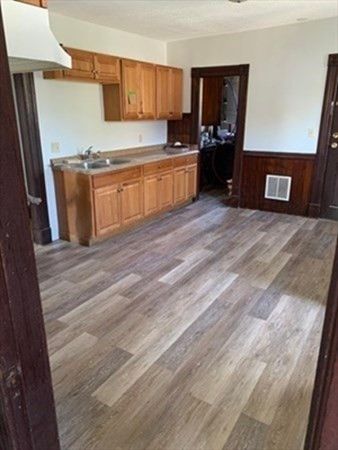 Bathroom, Interior, Kitchen, Wood Texture Flooring