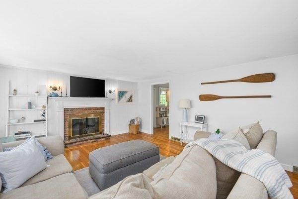 Fireplace, Interior, Living room, Wood Texture Flooring