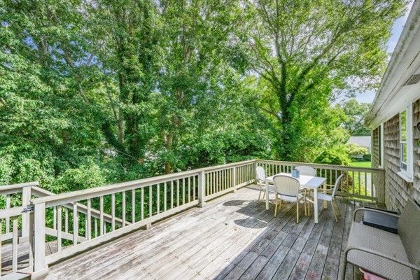 Backyard, Exterior, Wood Texture Flooring
