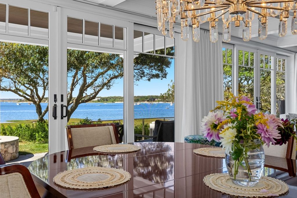 Chandelier, Dining room, Interior, Water