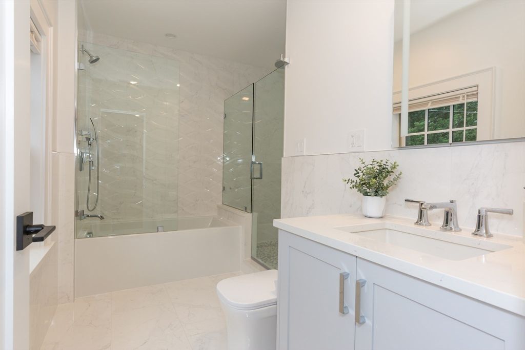 Bathroom, Glass Shower, Interior, Marble, Marble Walls