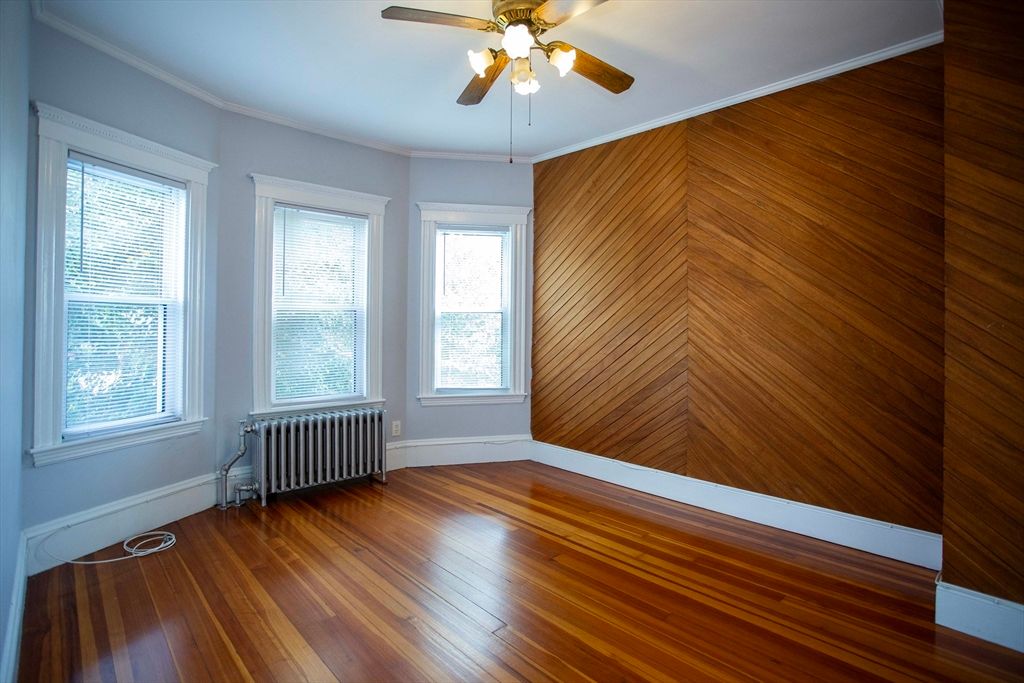 Empty room, Interior, Wood Texture Flooring, Wooden Walls