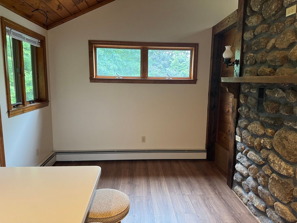 Fireplace, Interior, Stone Walls, Wooden Ceilings, Wood Texture Flooring
