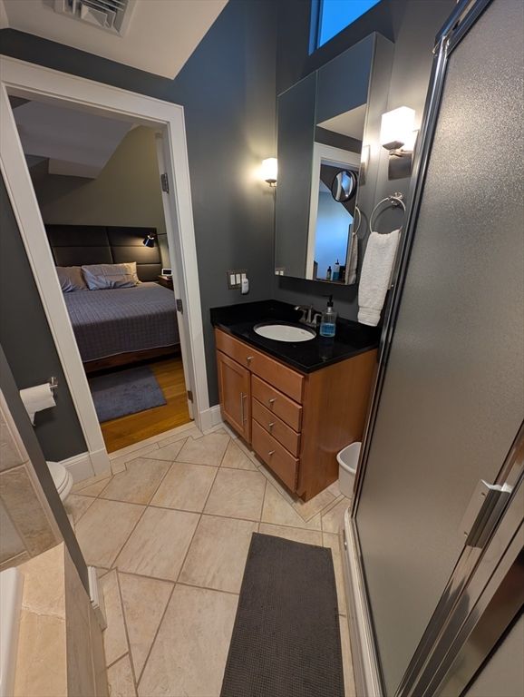Bathroom, Bedroom, Dual Sink Vanities, Interior, Wood Texture Flooring