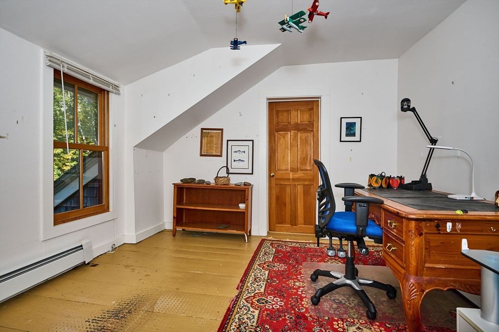 Home Office, Interior, Wood Texture Flooring