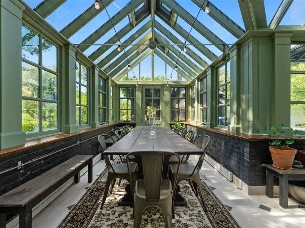 Dining room, Glass Ceilings, Interior, Sun Room