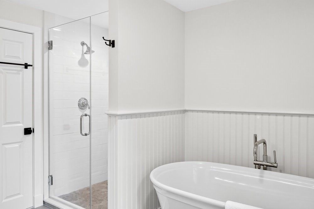 Bathroom, Glass Shower, Interior