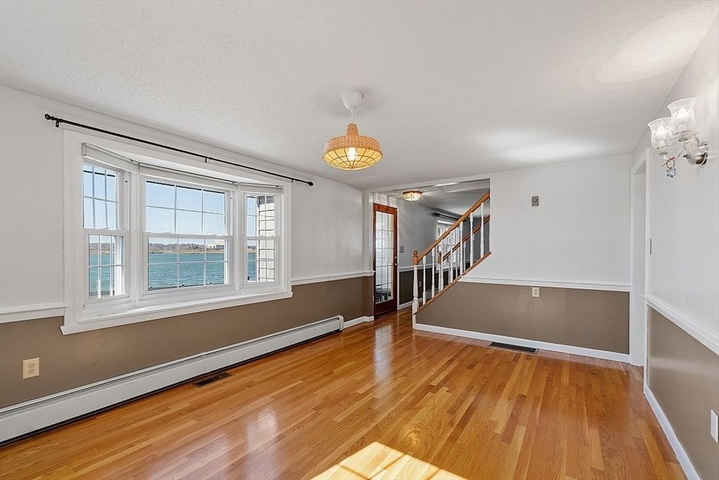 Empty room, Interior, Wood Texture Flooring