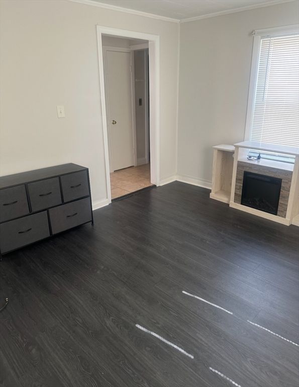 Empty room, Fireplace, Interior, Wood Texture Flooring