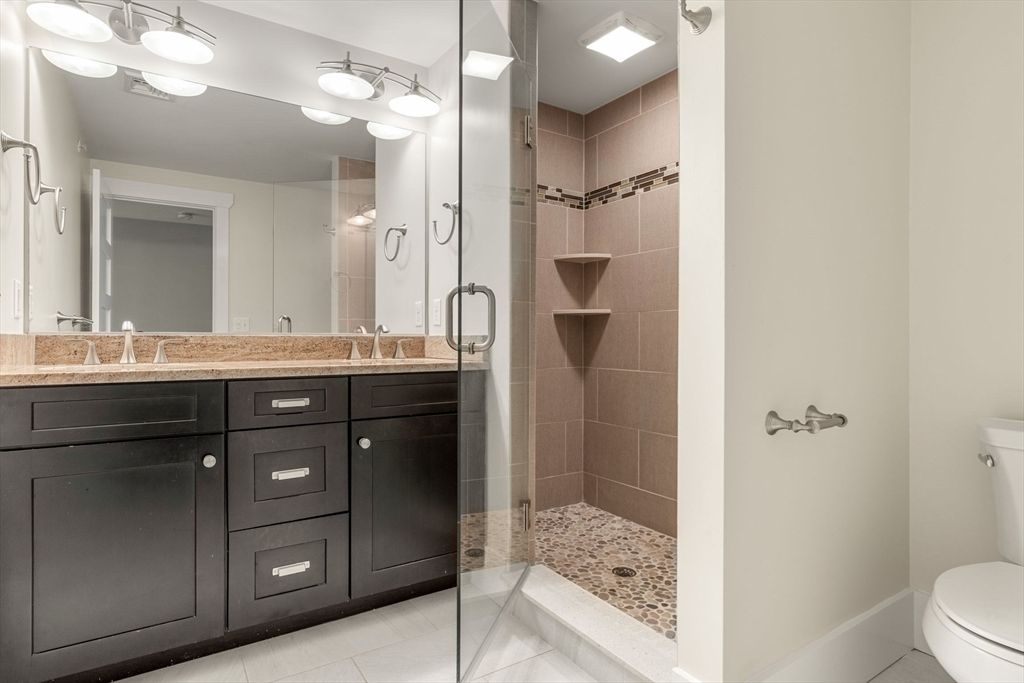 Bathroom, Glass Shower, Interior