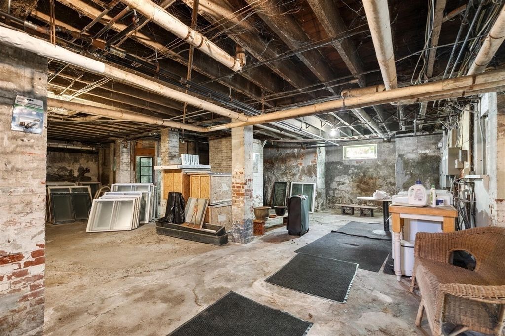 Interior, Stone Walls, Washer