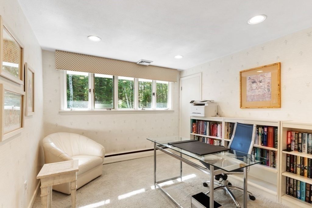 Home Office, Interior, Recessed Lighting