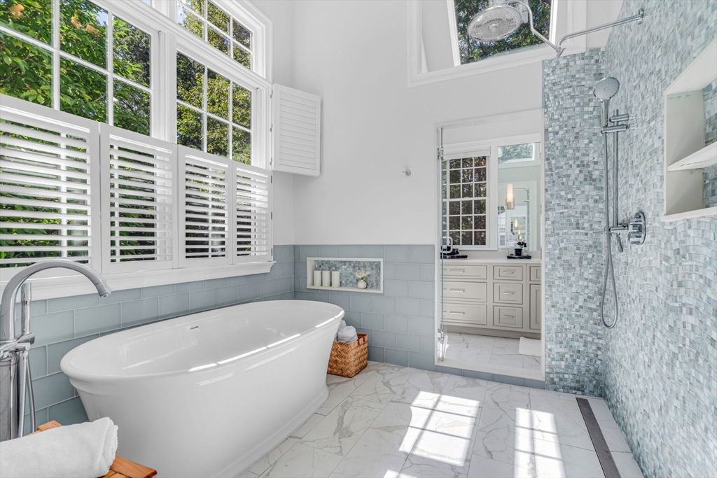 Bathroom, Free Standing Baths, Interior, Marble