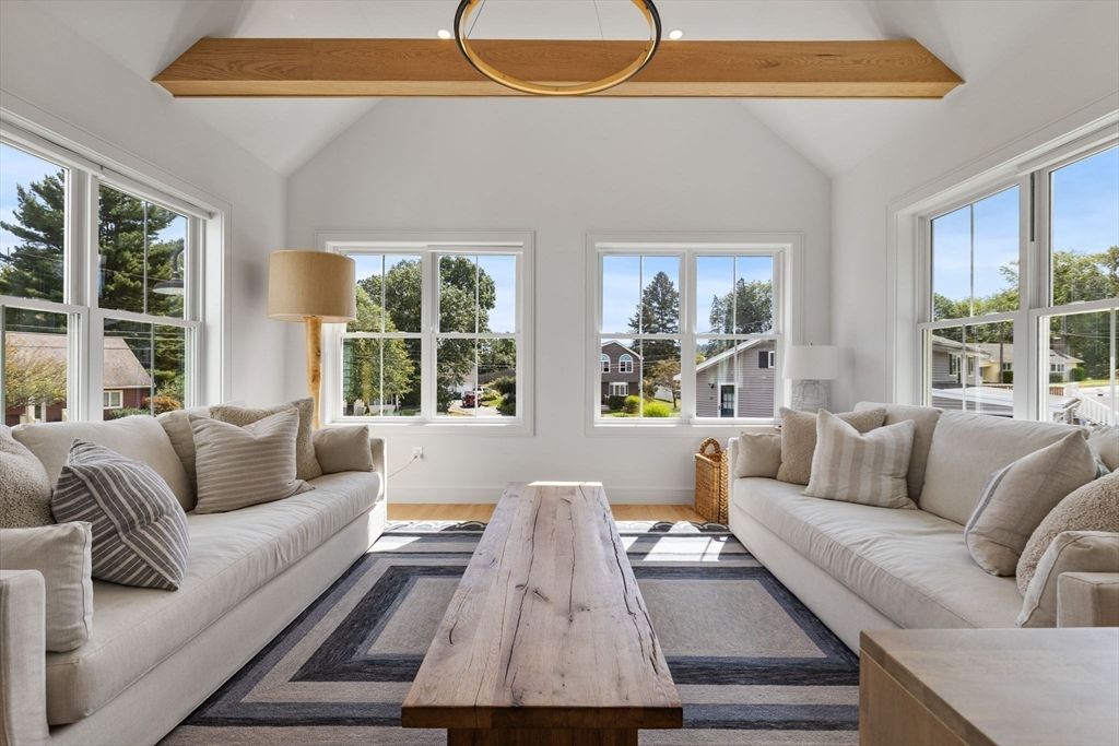Interior, Living room, Wooden Beams, Wood Texture Flooring