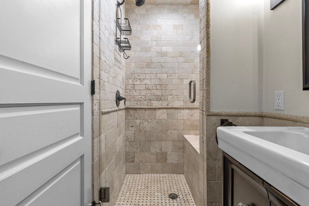 Bathroom, Interior, Stone Walls