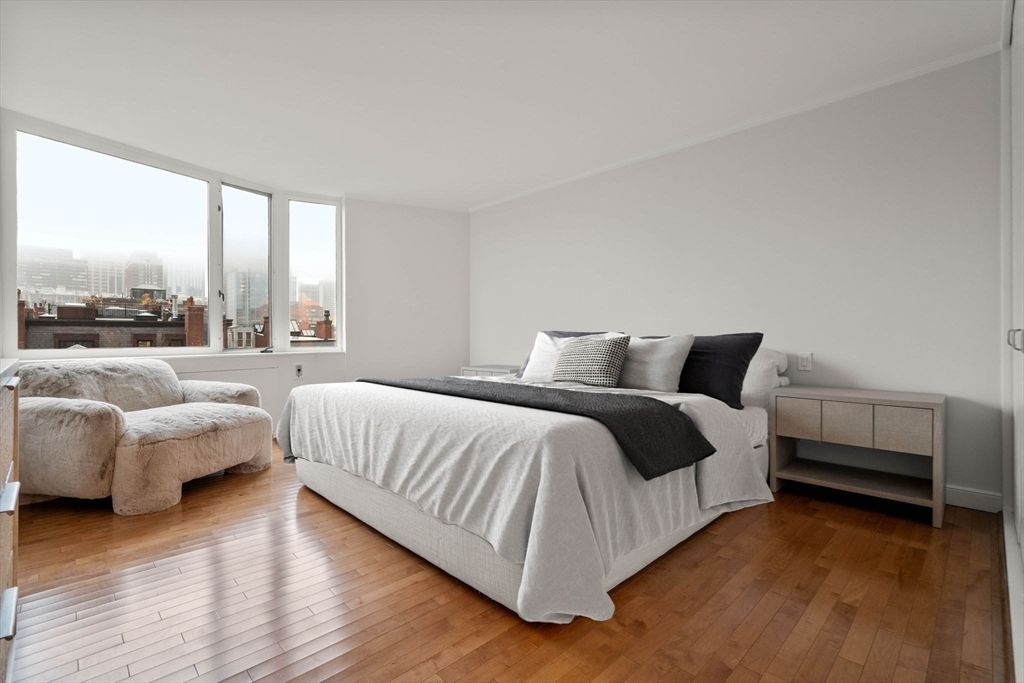 Bedroom, Interior, Water, Wood Texture Flooring