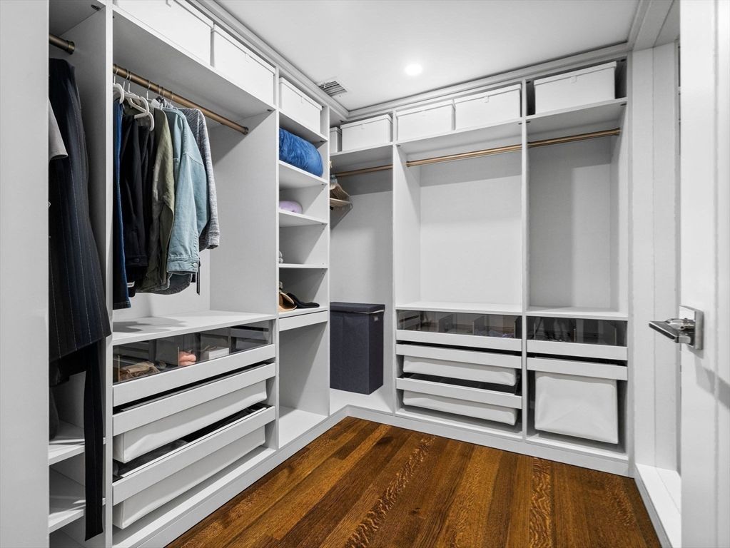 Interior, Recessed Lighting, Walk-in Closets, Wood Texture Flooring
