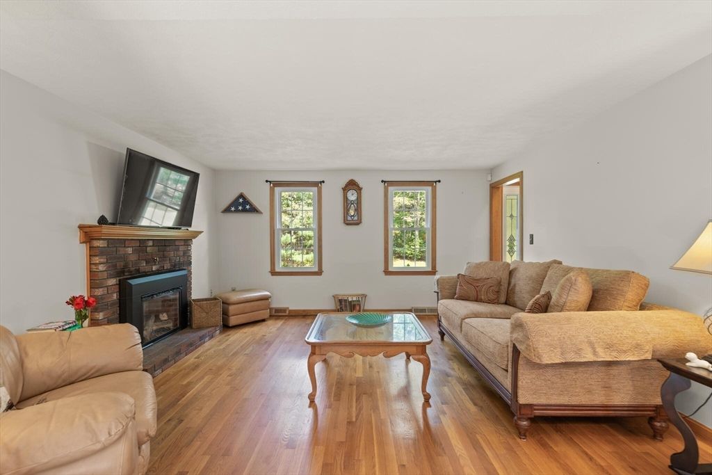 Fireplace, Interior, Living room, Wood Texture Flooring