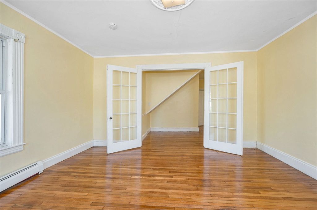 Empty room, Interior, Wood Texture Flooring
