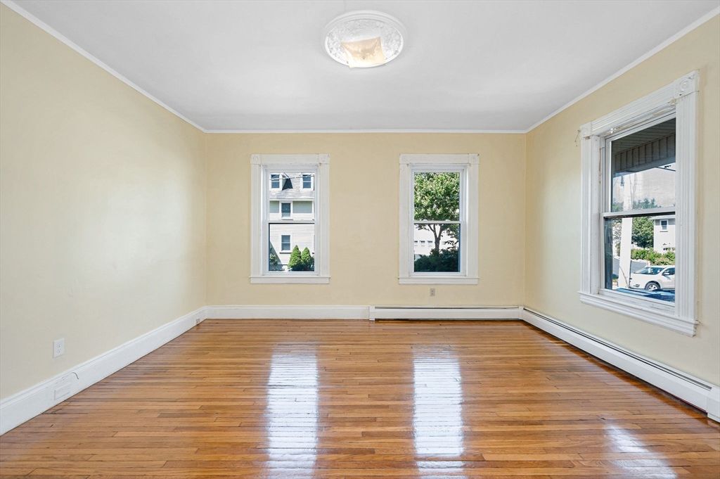 Empty room, Interior, Wood Texture Flooring