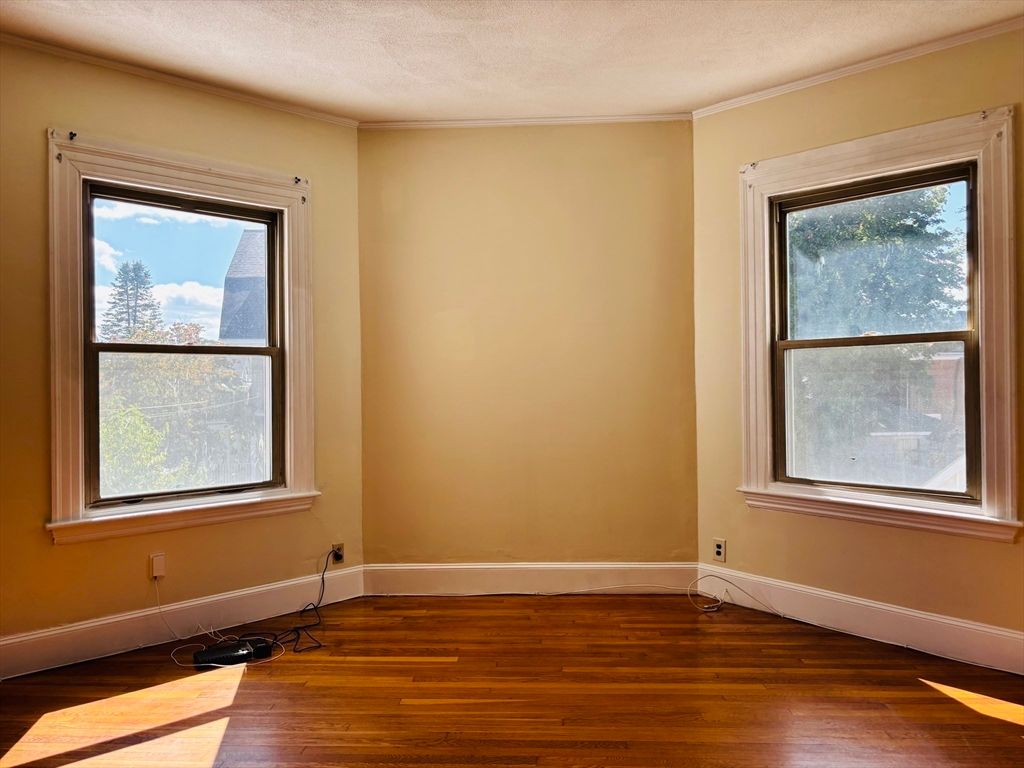 Empty room, Interior, Wood Texture Flooring