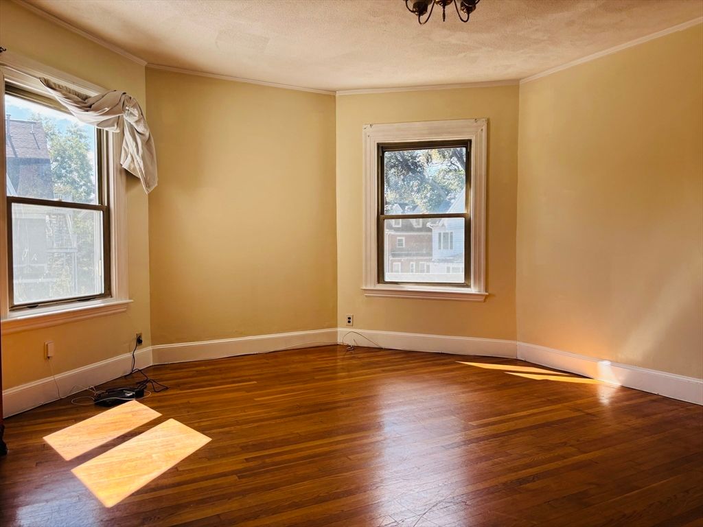 Empty room, Interior, Wood Texture Flooring