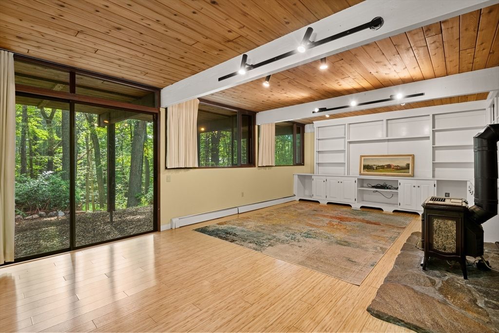 Interior, Wooden Ceilings, Wood Texture Flooring