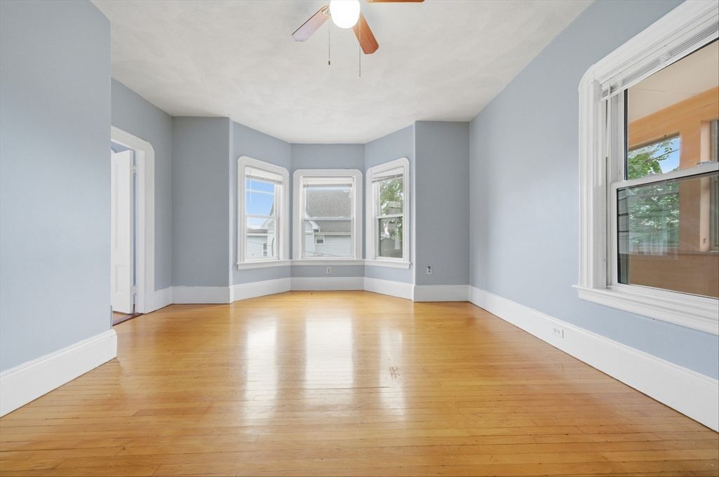 Empty room, Interior, Wood Texture Flooring